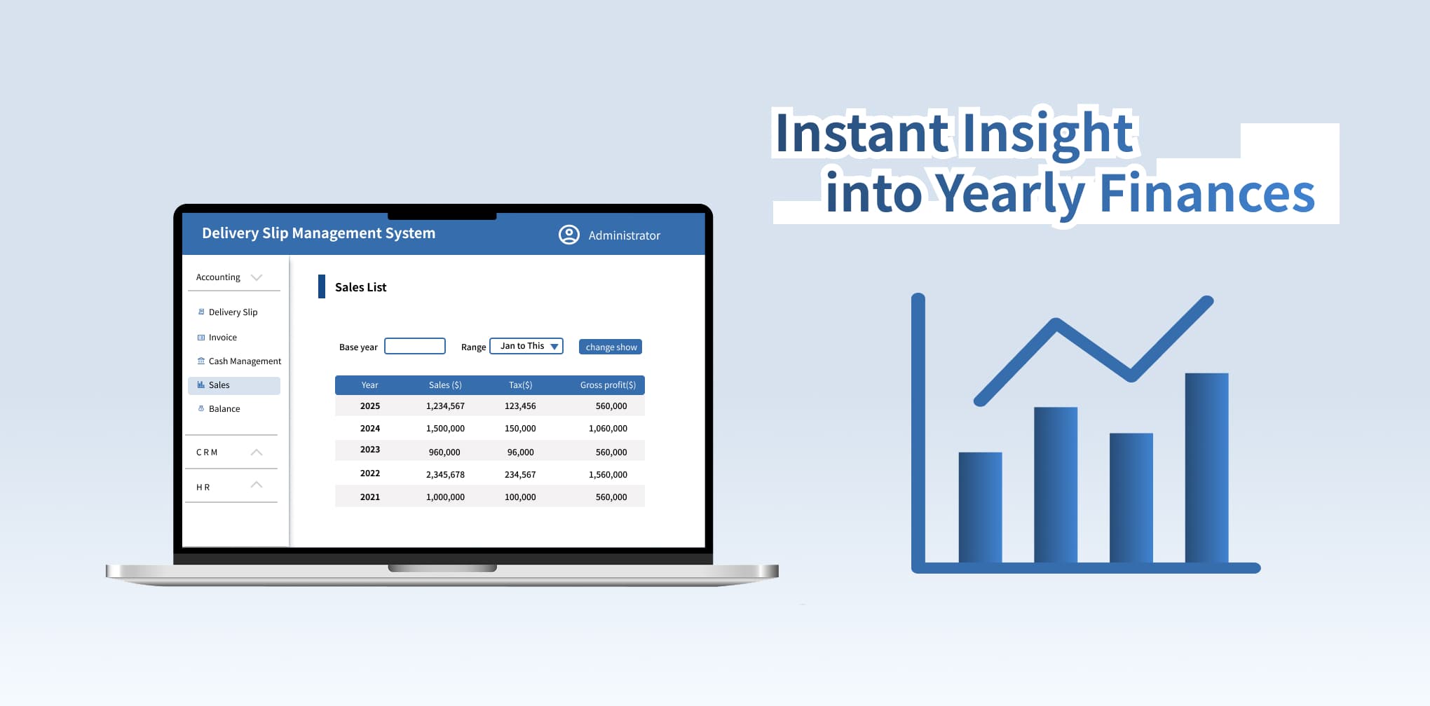 Delivery Slip Management System feature overview